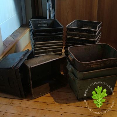 Plastic and Tin Storage Containers