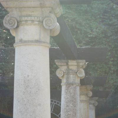 Columns with Ionic Capitals