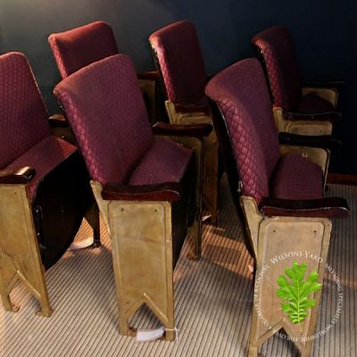 Art Deco Cinema Seats - 3 remaining 