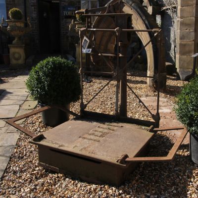 19th Century Weigh Scales Complete With Weights