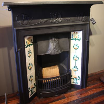 The Morris - Victorian Style Cast Iron Fireplace