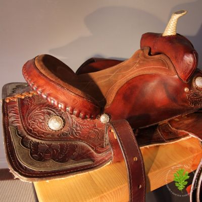 Fantastic Quality American Leather Western Cowboy Saddle