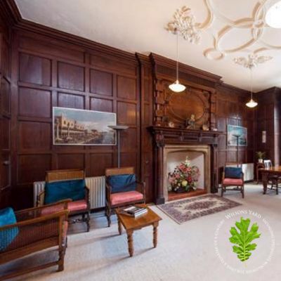 Original Victorian panelled room salvaged from a period property in London 