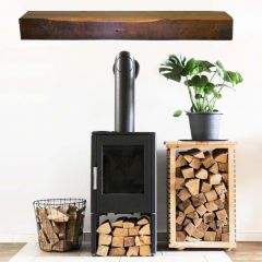 Reclaimed fireplace beam