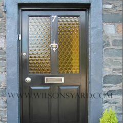 Half glazed Victorian style door