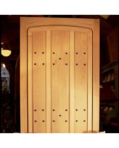 Medieval Front Door And Frame Hand Made In Solid English Oak