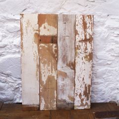 Reclaimed timber wall cladding 