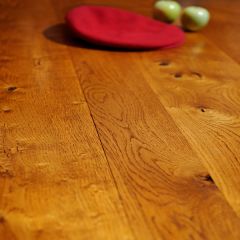 French solid oak wood flooring 
