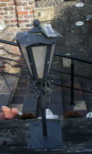 Locally Hand Made Exterior Light - Raised