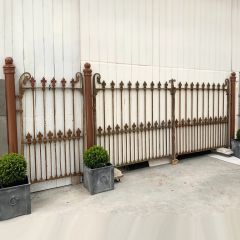 Magnificent original 19th century Irish entrance gates 