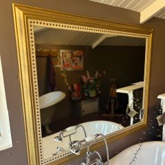 Empire style French mirror