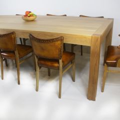 Bespoke Oak kitchen table