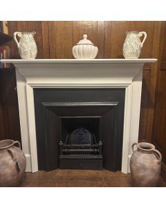 Edwardian restored fireplace / chimney piece 