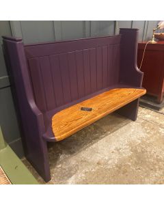 Vintage church seater pew 
