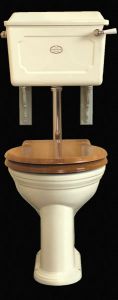 Low Level Set Ceramic Cistern Antique White China