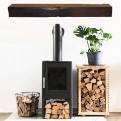 Reclaimed fireplace beam