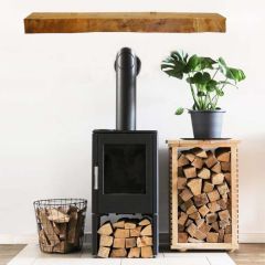 Reclaimed fireplace beam