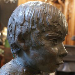 Child's Head Bust