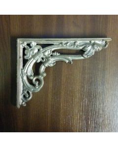 Pair of Small Cast Iron Scroll Victorian Brackets