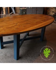 Oval Table With Oak Top