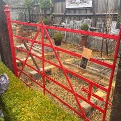 19th century Irish Blacksmith Orchard field gate