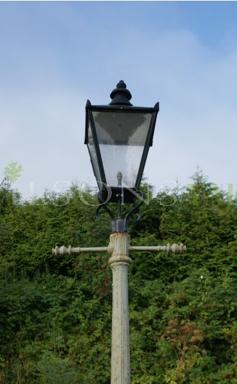 Pair of Street Posts including Lanterns