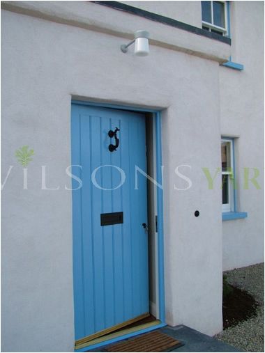 Cottage style exterior door