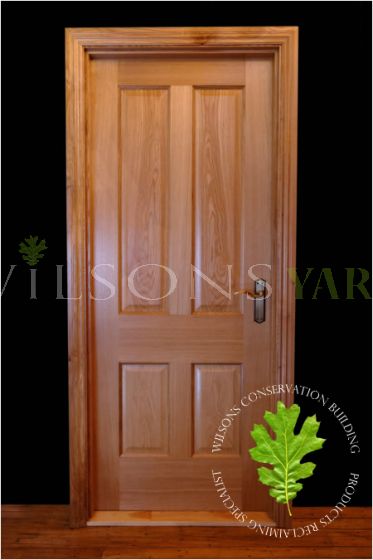 New Oak Door & Frame