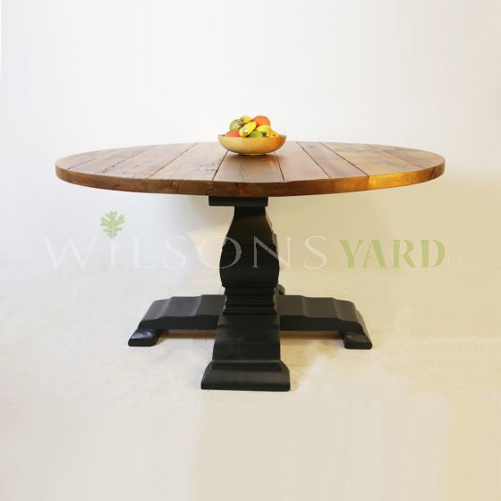 Bespoke round topped table