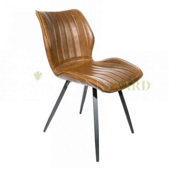 Mira tan dining chair