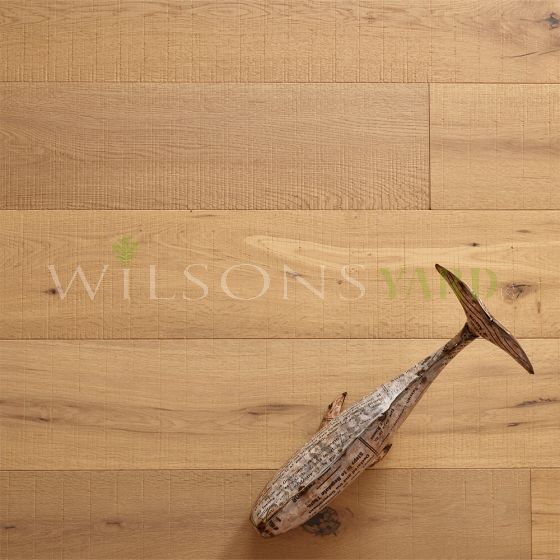 Pre-finished oak flooring 