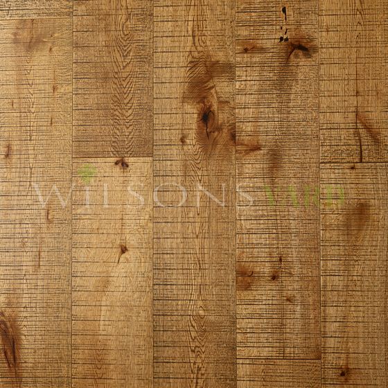 Pre-finished oak flooring 