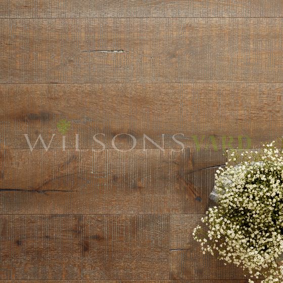 Pre-finished oak flooring 