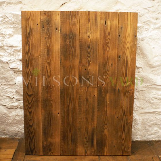Reclaimed wooden cladding 