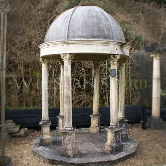 Antique style garden temple