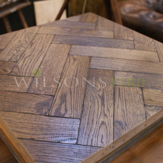 herringbone wood flooring