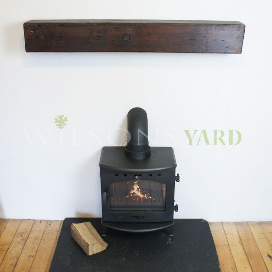 Handmade stove mantels