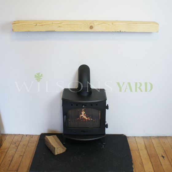 Handmade stove mantels