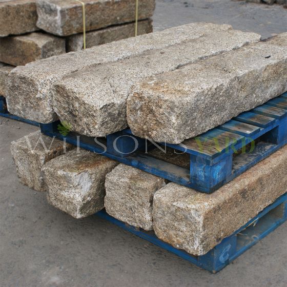 Random Granite street kerbs 