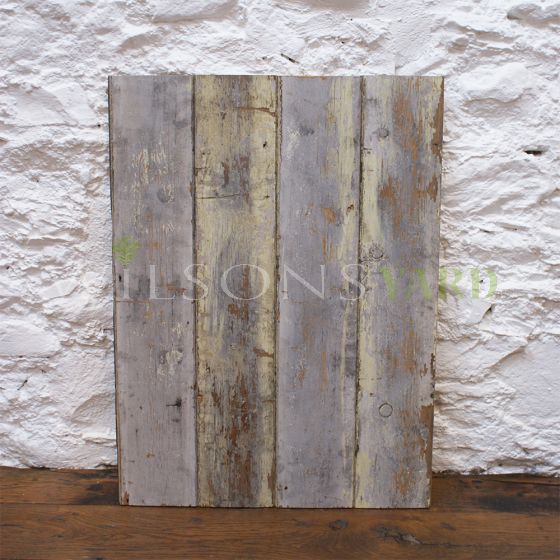 Reclaimed timber wall cladding 