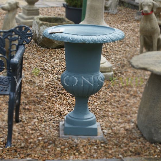 Vintage cast iron planters 