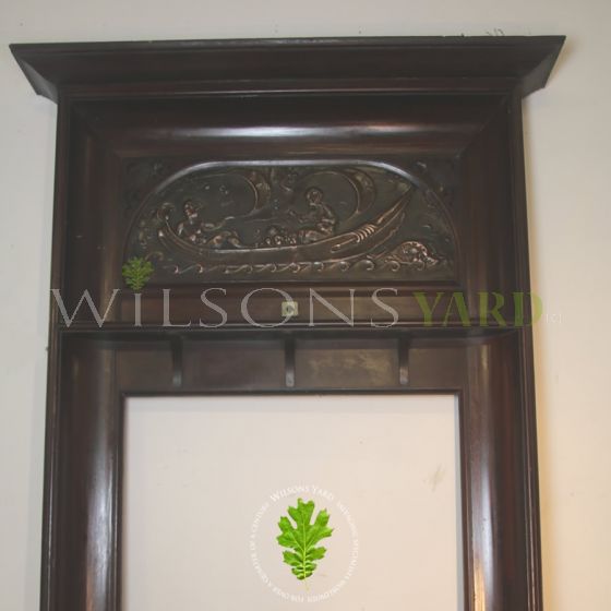Irish bar fireplace surround