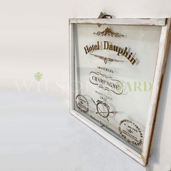 Vintage shop mirror