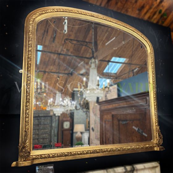 French style gilded mirror 