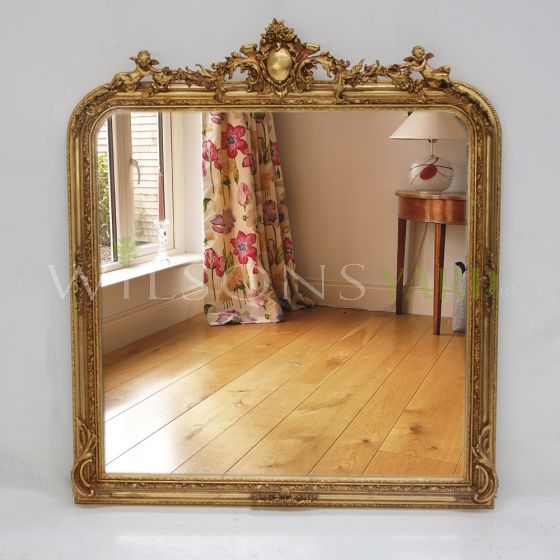 Rococo style French mirror