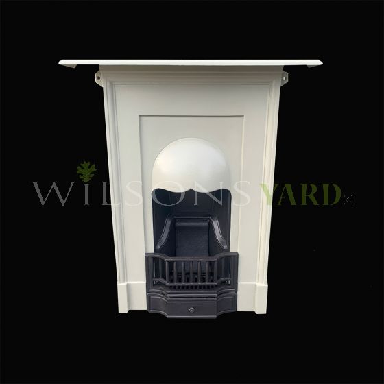 Pair of restored Edwardian bedroom fireplaces