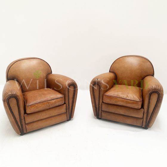 Art Deco tub chairs 