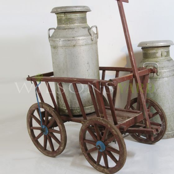 Vintage French garden cart 