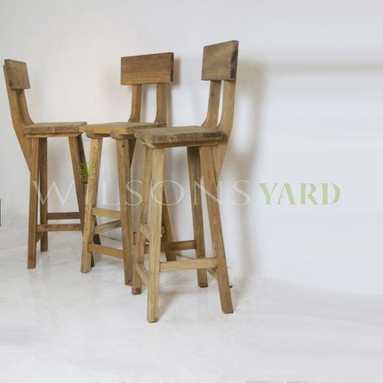High back kitchen stools