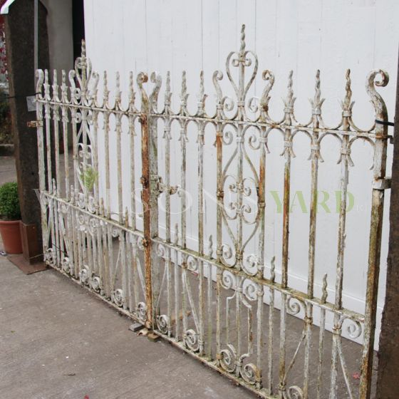 Vintage driveway gates 